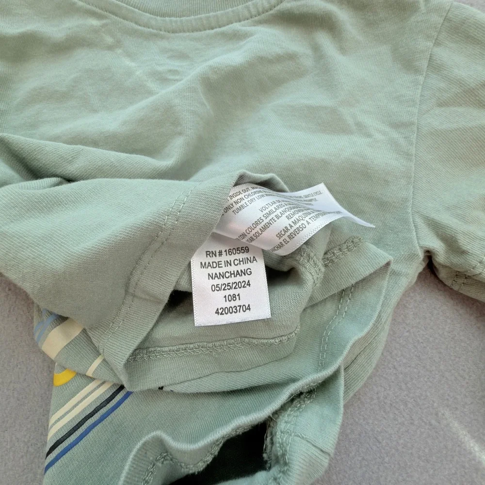Gymboree Koala Kids Graphic Tee Bundle Toddler 3T Green Blue Excellent 2 Pack